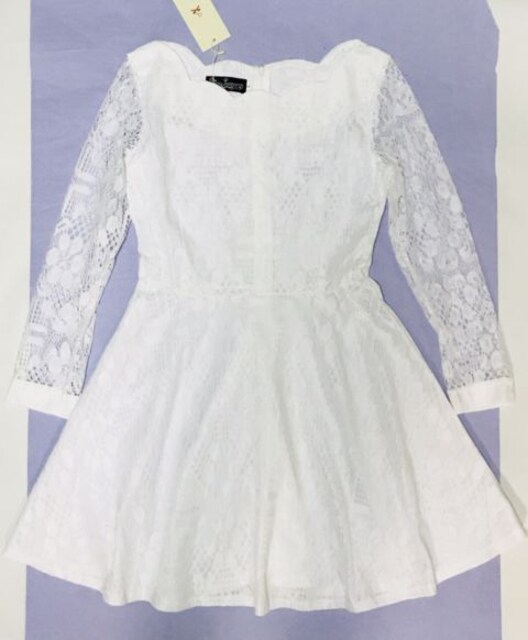 レース長袖ドレス ホワイト白ワンピース M 新品 訳あり 女性ファッション 新品 中古のオークション モバオク レース長袖ドレス ホワイト白ワンピース M 新品 訳あり 女性ファッション 新品 中古のオークション モバオク