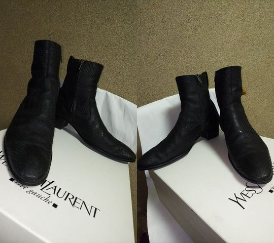 正規限定 YvesSaintLaurentイヴサンローランYSL パイソンザブリスキー 正規限定 YvesSaintLaurentイヴサンローランYSL パイソンザブリスキー