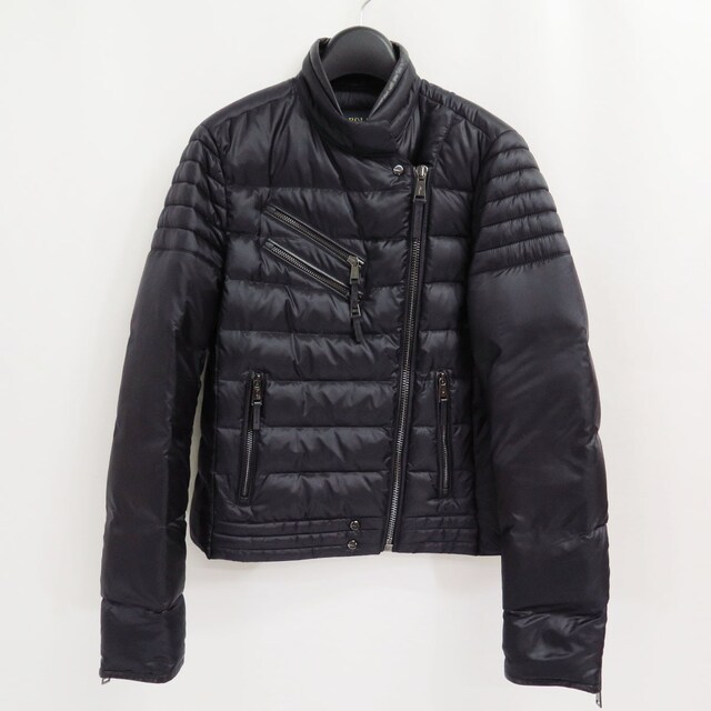 ラルフローレン ダウン モト ジャケット ライダース レザー トリム レディース ポロ ラルフローレン Polo Ralph Lauren 新品 中古のオークション モバオク No