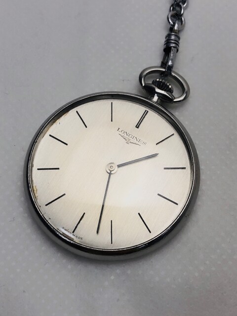 国内最安値! Longines ロンジン 4038 878 スモセコ 手巻き 動作品 懐中時計 - その他