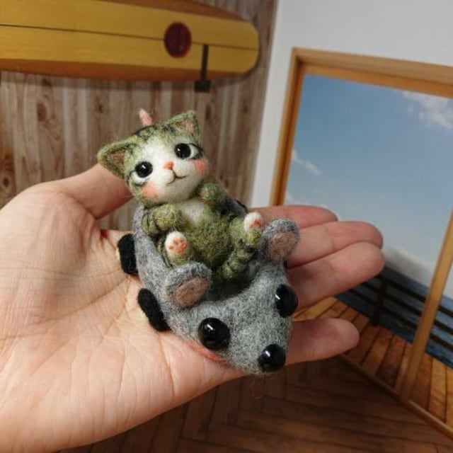 猫33 くつろぐキジシロ 羊毛フェルト ネコ ネズミ車 ベッド ペット 手芸 園芸 新品 中古のオークション モバオク No 猫33 くつろぐキジシロ 羊毛フェルト ネコ ネズミ車 ベッド ペット 手芸 園芸 新品 中古のオークション モバオク No