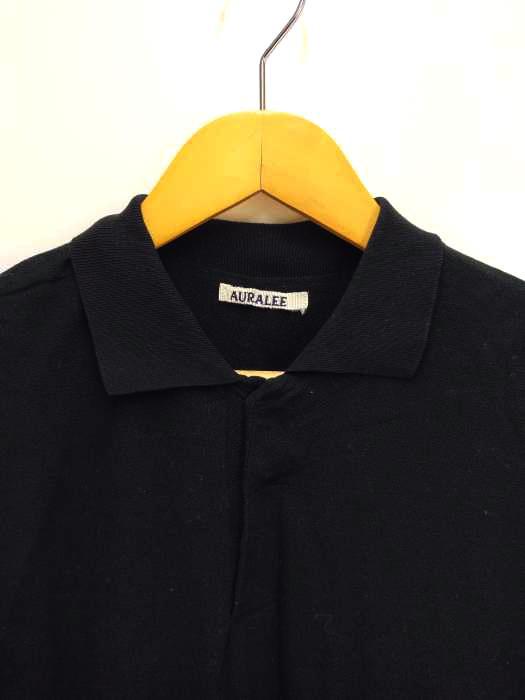 8160円 【在庫あり】 Auralee オーラリー 半袖無双ポロシャツ ネイビー サイズ4 L 美品 8160円 【在庫あり】 Auralee オーラリー 半袖無双ポロシャツ ネイビー サイズ4 L 美品