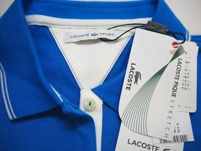 Lacoste ラコステ ゴルフ 半袖 ポロシャツ ワンピース M 青 ラコステ Lacoste 新品 中古のオークション モバオク No
