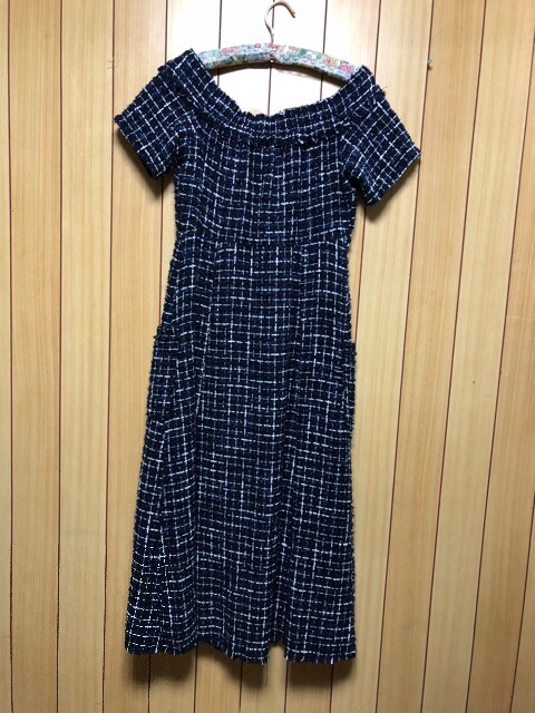 新品タグ付きzara ツィードコート風ワンピース 新品 中古のオークション モバオク