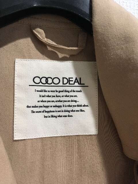 ココディールトレンチコートベージュcocodealアウター ココディール Coco Deal 新品 中古のオークション モバオク ココディールトレンチコートベージュcocodealアウター ココディール Coco Deal 新品 中古のオークション モバオク