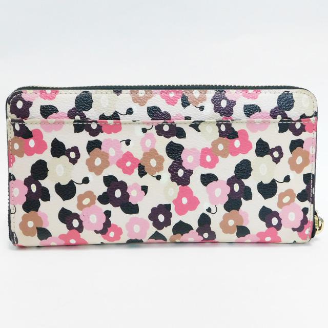 kate spadeケイトスペード ファスナー長財布 花柄 良品 正規品