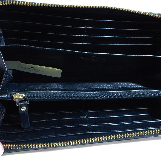 kate spadeケイトスペード ファスナー長財布 花柄 良品 正規品