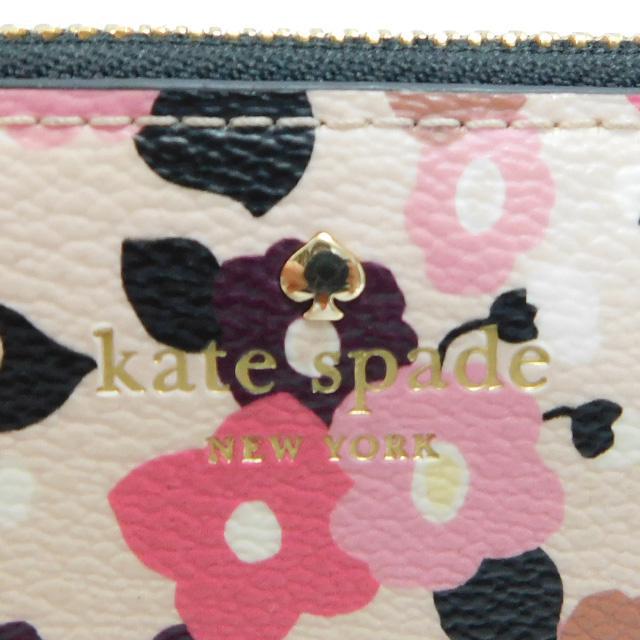 kate spadeケイトスペード ファスナー長財布 花柄 良品 正規品