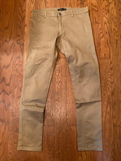 ZARA MAN ザラ チノパン コットン パンツ トルコ製 メンズ アメカジ 茶 ...