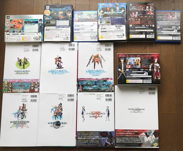 PS4 VITA ソードアートオンライン SAO アリシゼーション