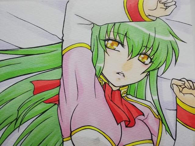 自作イラストb5 コードギアス C C 寝転び 新品 中古のオークション モバオク 自作イラストb5 コードギアス C C 寝転び 新品 中古のオークション モバオク