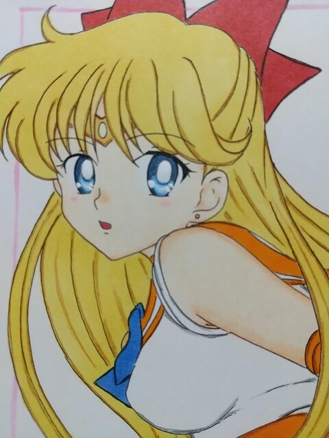 自作イラスト セーラーヴィーナス 愛野美奈子 セーラームーン アニメ コミック キャラクター 新品 中古のオークション モバオク 自作イラスト セーラーヴィーナス 愛野美奈子 セーラームーン アニメ コミック キャラクター 新品 中古のオークション モバオク