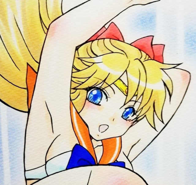 自作イラストb5 セーラーヴィーナス 愛野美奈子 新品 中古のオークション モバオク 自作イラストb5 セーラーヴィーナス 愛野美奈子 新品 中古のオークション モバオク