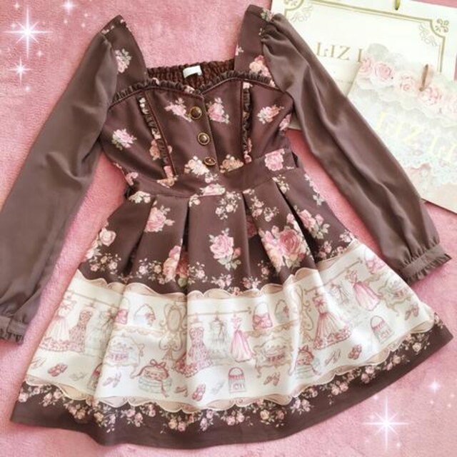 100スタ リズリサlizlisaクローゼット柄ワンピースチョコレートブラウン 新品 中古のオークション モバオク 100スタ リズリサlizlisaクローゼット柄ワンピースチョコレートブラウン 新品 中古のオークション モバオク