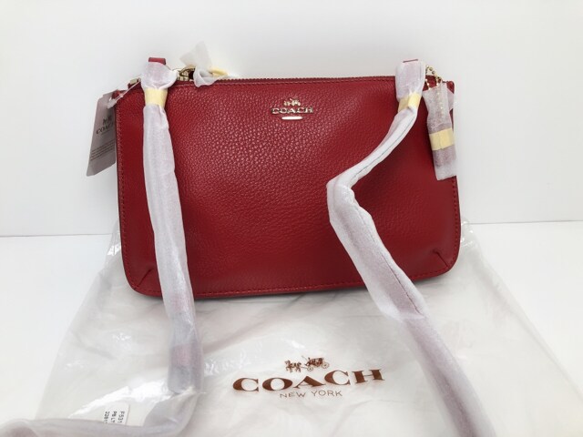 F065 新品☆ コーチ COACH ミニショルダーバッグ 定価50,760 | コーチ ...