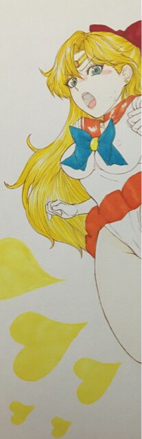 自作イラスト セーラーヴィーナス 戦闘中 飛び蹴り 新品 中古のオークション モバオク 自作イラスト セーラーヴィーナス 戦闘中 飛び蹴り 新品 中古のオークション モバオク