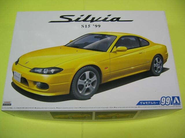 アオシマ 1 24 ザ モデルカー No 99 ニッサン S15 シルビア Spec R 99 ホビー 新品 中古のオークション モバオク アオシマ 1 24 ザ モデルカー No 99 ニッサン S15 シルビア Spec R 99 ホビー 新品 中古のオークション モバオク