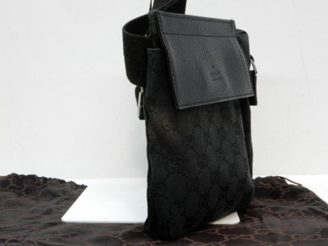 正規品 GUCCI グッチ ボディバッグ ウエストポーチ GG キャンバスx