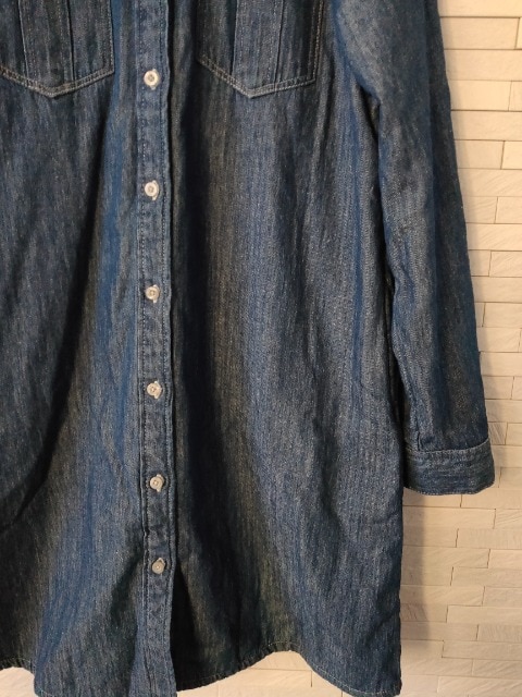 美品 しまむら うらもこ 裏起毛 デニムシャツワンピース M しまむら 新品 中古のオークション モバオク No 美品 しまむら うらもこ 裏起毛 デニムシャツワンピース M しまむら 新品 中古のオークション モバオク No