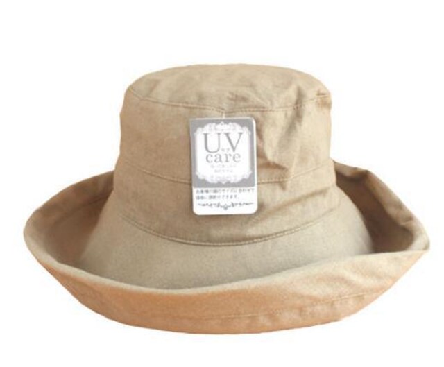 レディースuvカット帽子 オシャレなuvハット ベージュ 女性ファッション 新品 中古のオークション モバオク