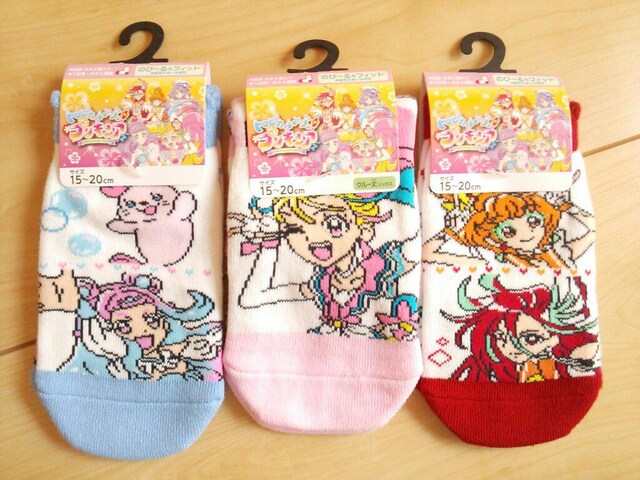 新品プリキュア 靴下6足セット 未使用トロピカルージュ アニメ コミック キャラクター 新品 中古のオークション モバオク No 新品プリキュア 靴下6足セット 未使用トロピカルージュ アニメ コミック キャラクター 新品 中古のオークション モバオク No