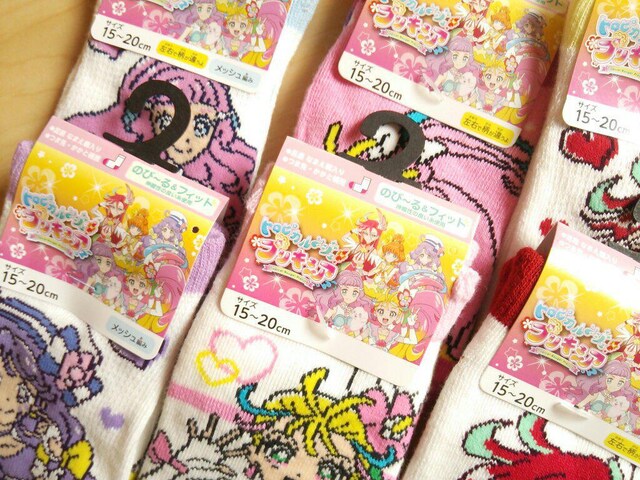 新品プリキュア 靴下6足セット 未使用トロピカルージュ アニメ コミック キャラクター 新品 中古のオークション モバオク No
