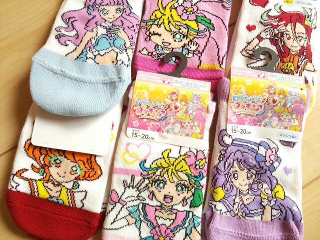 新品プリキュア 靴下6足セット 未使用トロピカルージュ アニメ コミック キャラクター 新品 中古のオークション モバオク No