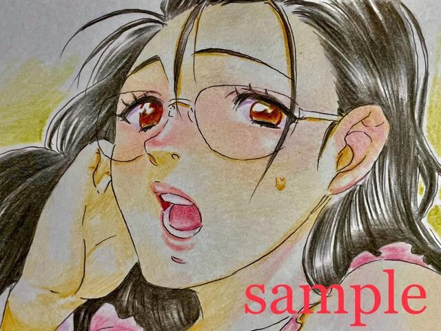 自作イラスト 原画 1スタ 美味しんぼ 田畑絹江 着替え中 下着 新品 中古のオークション モバオク