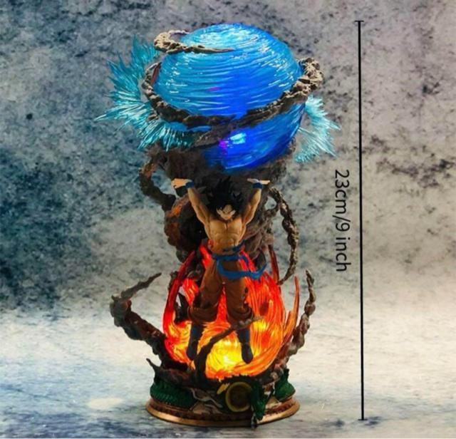 ドラゴンボール超 孫悟空 元気玉 海外フィギュア ドラゴンボールの孫悟空超大型フィギュアは元気玉灯を持ってい