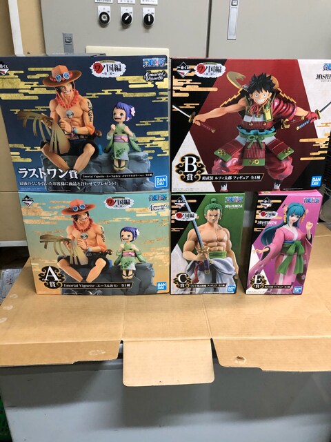 ワンピース 一番くじワノ国編 アニメ コミック キャラクター 新品 中古のオークション モバオク No