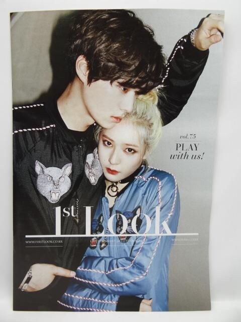 韓国雑誌 1st Look Vol 75 本 雑誌 新品 中古のオークション モバオク