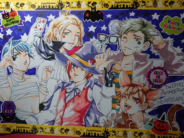 自作イラスト 送料込 ツイステッドワンダーランド ハロウィン 新品 中古のオークション モバオク 自作イラスト 送料込 ツイステッドワンダーランド ハロウィン 新品 中古のオークション モバオク