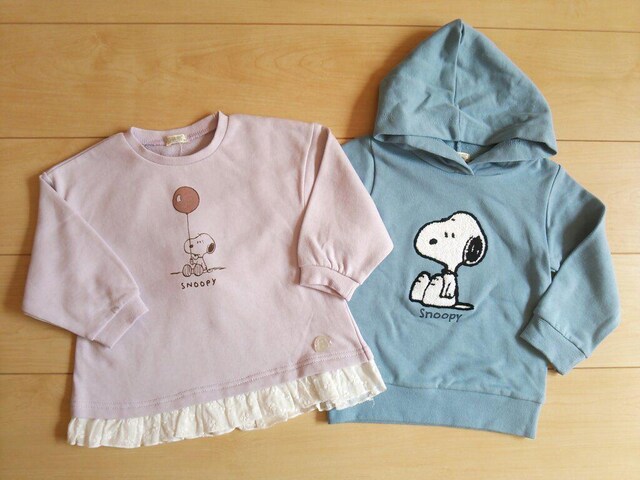 子供服snoopy 新品トレーナー 未使用スヌーピー Peanutsキッズ キッズ ベビー 新品 中古のオークション モバオク No