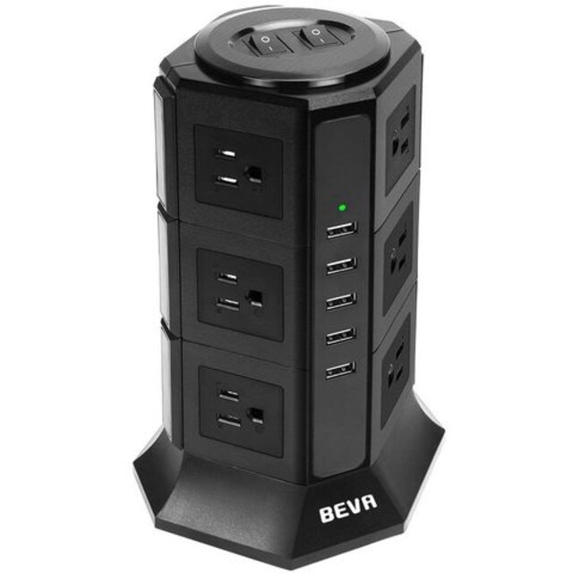 タワー式電源タップbeva 3層縦コンセント 12ac充電口 Pc本体 周辺機器 新品 中古のオークション モバオク タワー式電源タップbeva 3層縦コンセント 12ac充電口 Pc本体 周辺機器 新品 中古のオークション モバオク