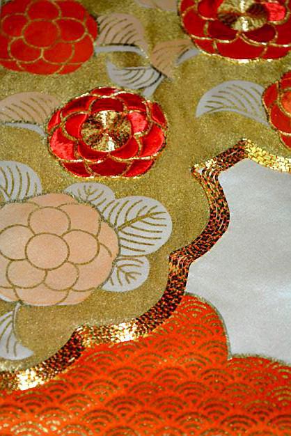 人気定番の ◇豪華振袖□吉祥花文□本金箔□金駒刺繍□セット - 振袖