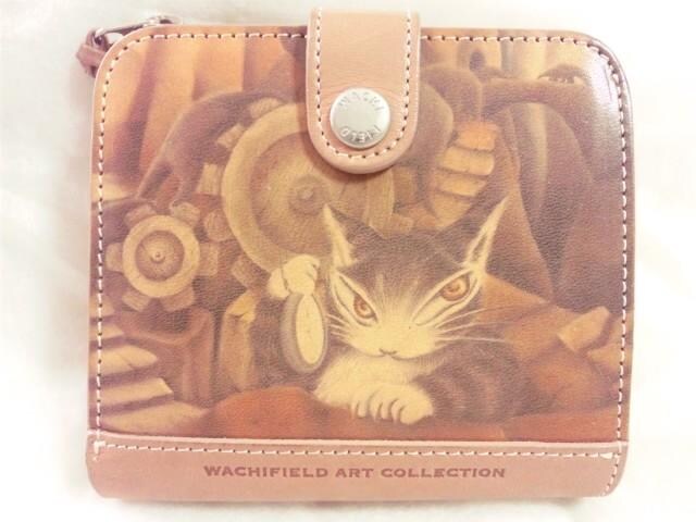 4741 Wachifieldワチフィールド超大人気の猫ブランド2つ折り財布 新品 中古のオークション モバオク