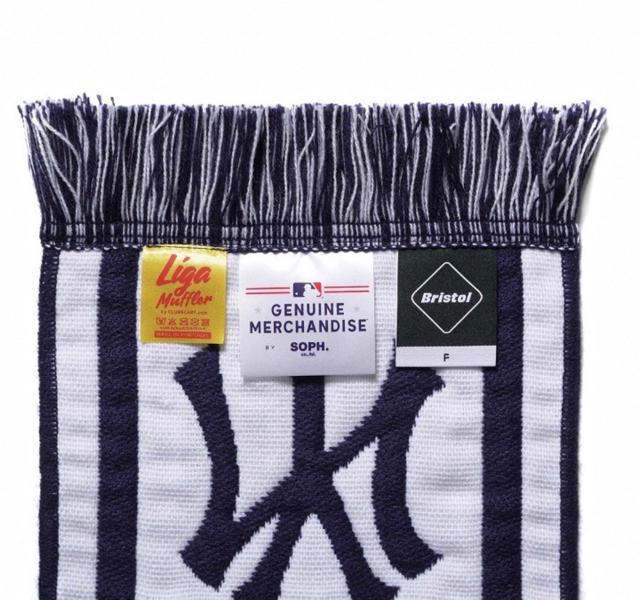 F.C.Real Bristol × NY YANKEES Muffler エフシーレアルブリストル F.C.Real Bristol × NY YANKEES Muffler エフシーレアルブリストル