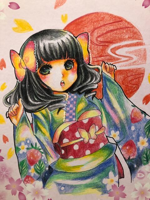 自作イラスト 色紙 オリジナル アニメ コミック キャラクター 新品 中古のオークション モバオク No
