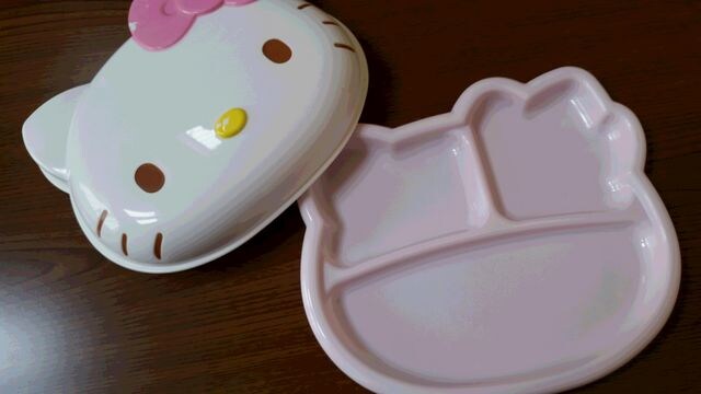 キティちゃんプレート プラ食器 ハローキティ 新品 中古のオークション モバオク キティちゃんプレート プラ食器 ハローキティ 新品 中古のオークション モバオク