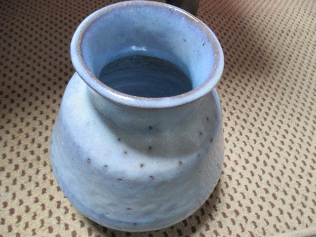 萩焼長沢窯花瓶陶芸