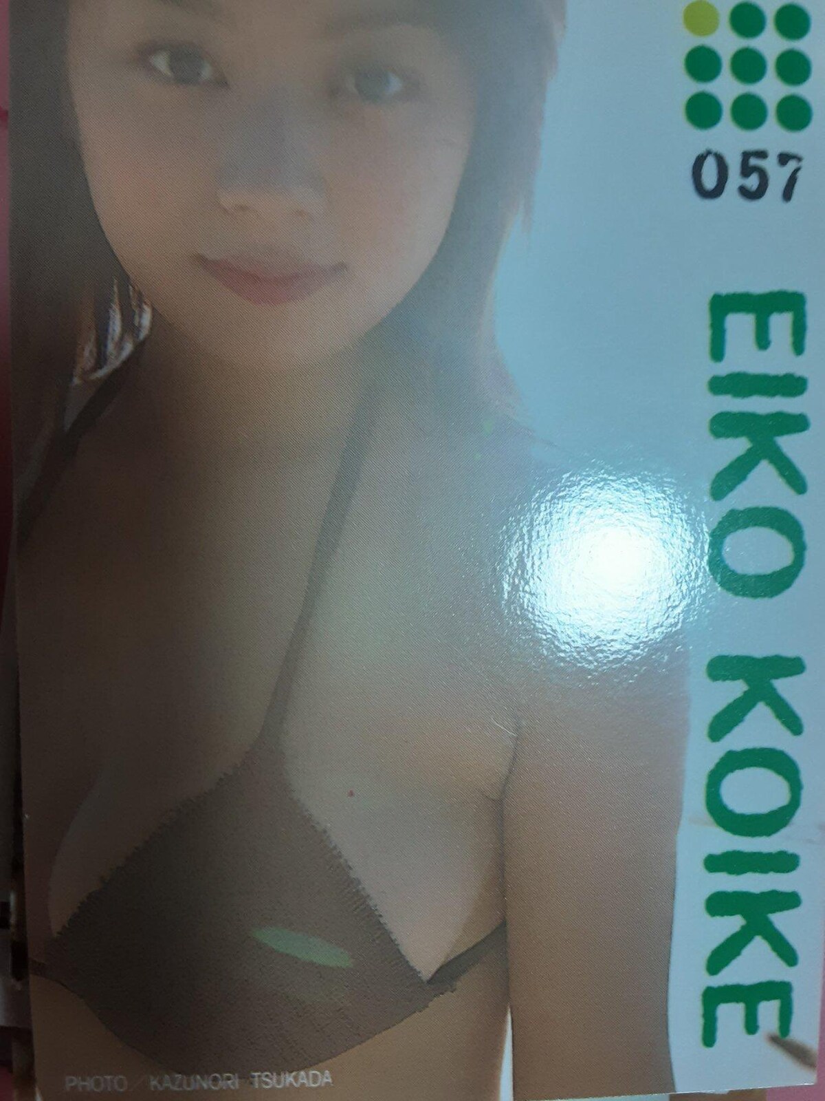 025 ジェニカ 組み立て 2001 小池栄子 トレカ