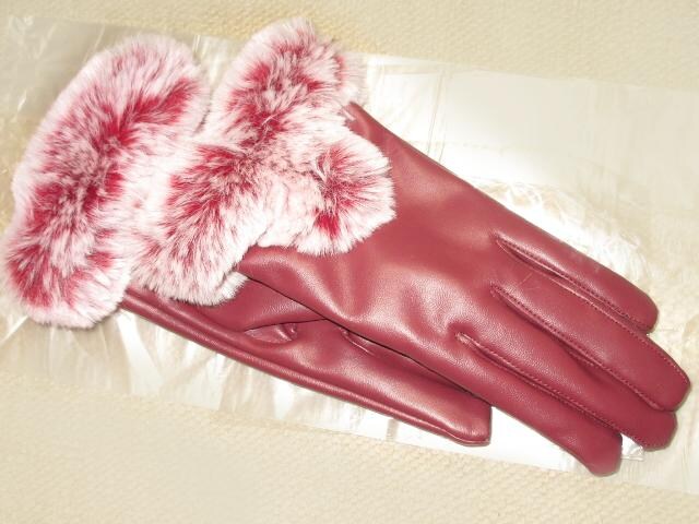 未使用 レザー風ファー付レディース手袋 スマホ対応 レッド 女性ファッション 新品 中古のオークション モバオク 未使用 レザー風ファー付レディース手袋 スマホ対応 レッド 女性ファッション 新品 中古のオークション モバオク