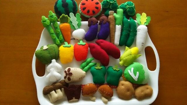 フェルトdeままごと 野菜セット 新品 中古のオークション モバオク フェルトdeままごと 野菜セット 新品 中古のオークション モバオク