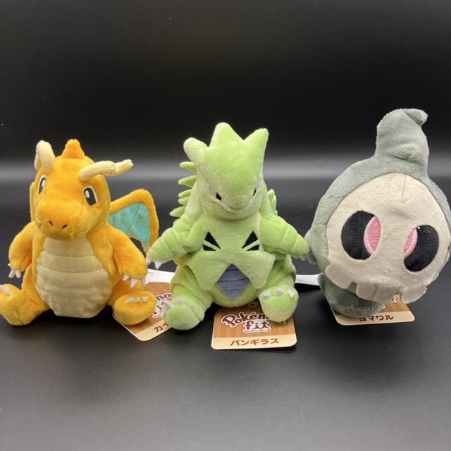 即決 Pokemon Fit カイリュー バンギラス ヨマワル 3個セット おもちゃ 新品 中古のオークション モバオク