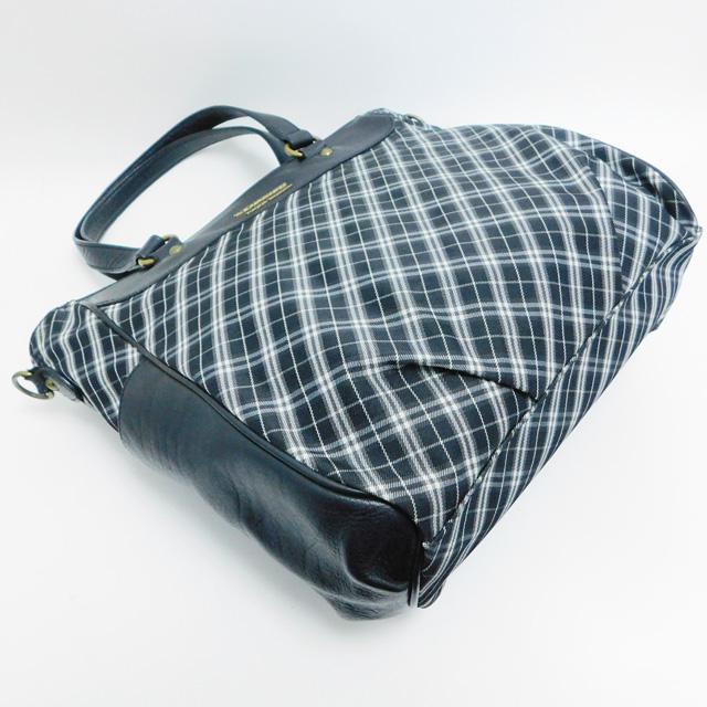 Burberryバーバリー ブルーレーベル トートバッグ ショルダーバッグ 黒 ...