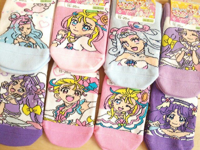 新品プリキュア 靴下8足セット 未使用トロピカルージュ アニメ コミック キャラクター 新品 中古のオークション モバオク No 新品プリキュア 靴下8足セット 未使用トロピカルージュ アニメ コミック キャラクター 新品 中古のオークション モバオク No