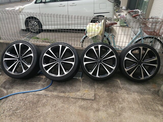 社外アルミホイールタイヤ225 35r19インチ255 35r19インチレクサスisgsクラウンマジェスタセルシオ 自動車 バイク 新品 中古のオークション モバオク No 社外アルミホイールタイヤ225 35r19インチ255 35r19インチレクサスisgsクラウンマジェスタセルシオ 自動車 バイク 新品 中古のオークション モバオク No