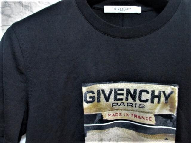 Givenchy ジバンシィ ジバンシー デザイン ロゴ プリント Tシャツ 半袖 メンズ Xs ブラック 新作モデル ジバンシィ Givenchy 新品 中古のオークション モバオク