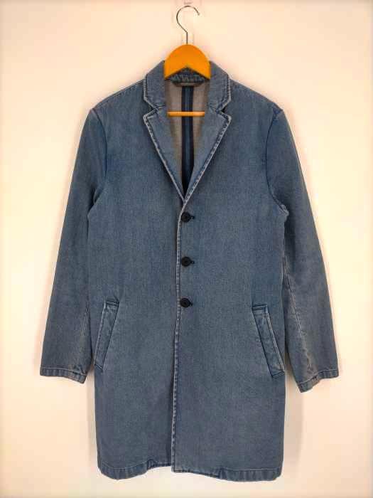 バーゲンブック Zara Man ザラマン デニムチェスターコート メンズ アウター コート 入手困難希少 メンズ ジャケット アウター Roe Solca Ec