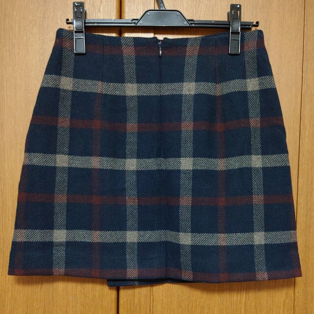 ユニクロ/UNIQLO/ウールブレンドラップミニスカート/タグ付き新品未
